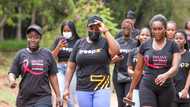 Tracy Sarkcess walks against breast cancer; photo drops