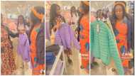 Ghanaian woman causes stir as she argues with kids over 2 dresses worth GH¢2700: “I am building in Ghana”