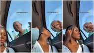 Video shows pretty Nigerian lady blow kiss to street boy hawking through car window, stirs reactions
