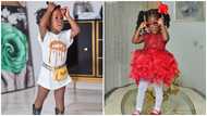 Tracey Boakye's daughter is turning into a fashionia, 5 new photos of her dazzling in posh designer outfits drop