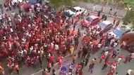 Students of Winneba university mount serious demo against school authorities