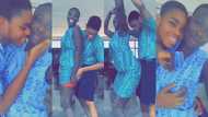 Wild video of Free SHS boy grinding his girl with Shatta Wale's song & fondling her in class stirs anger