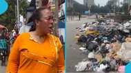 Minister Linda Ocloo expresses disgust, blames traders for waste piles in Central Accra, video