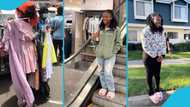 Second-hand clothes seller graduates from uni and travels abroad, shares video of humble beginnings