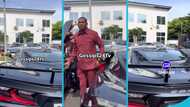 Chairman Wontumi drives his 2025 Chevrolet Corvette at top speed to CID HQ, video causes a stir online