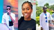 Kofi Kinaata and Lawyer Ntimination battle it out for MzVee's love; photo drops