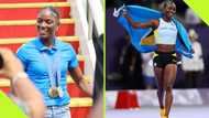 Julien Alfred receives hero's welcome as she returns to St Lucia after Olympic gold