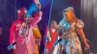 Rhythms of Africa: Moment Piesie Esther got Fifi Folson, others to wave their shoes at event pops up