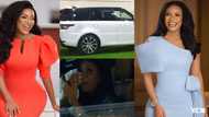 Serwaa Amihere flaunts her beautiful 2020 Range Rover Sports in new video