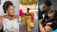Ghanaian bride celebrates Daddy Lumba at her lavish wedding as she dances to Bubra in a viral video
