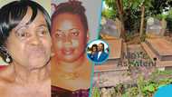 Graveyard photos show Theresa Abebrese buried beside her mother in 2017