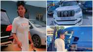 Video of the expensive cars Angel FM's Ohemaa Woyeje drives sparks reactions online