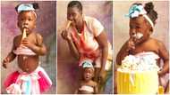 Money baby: Mercy Johnson releases photos from her 4th daughter's plush birthday; fans admire her creativity