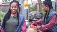 Ghanaian SHS leaver who sells fuel to survive reveals she earns GH¢3 profit per gallon