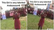 Ghanaian SHS girl causes stir with amazing rap freestyle, viral video clocks over 200k views