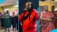 Daddy Lumba’s family visit Manhyia Palace to inform Asantehene of his passing