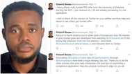 Man without masters gets PhD scholarship in US with money to bring his babe to America