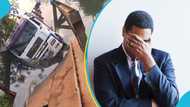 Steel bridge connecting Juapong to Adidome Tagazi collapses under weight of overloaded truck