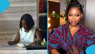 Gyakie 'struggles' with emotions at event honouring Sadia Sanusi
