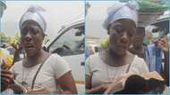 Ghanaian lady with speech impairment turns evangelist, preaches at trotro station, video evokes joy