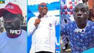 NPP delegates and supporters gather at party headquarters ahead of Dr Bawumia's nomination filing