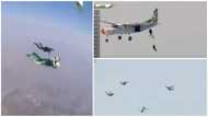 Man jumps out of jet without parachute from 7620 meters to break world record