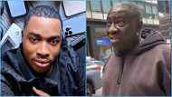 Ghanaian man confronts Twene Jonas abroad, cautions him against hurling insults at govt officials