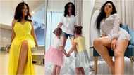 Mom of the year - Fans say as Nadia Buari drops bedroom video having fun with twin daughters