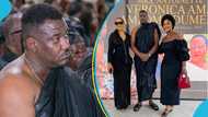 John Dumelo observes mother's 1-week after her death, photos from ceremony emerge