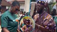 Kalybos weds: Ahuofe Patri acts as groomsman as actor marries in elegant wedding