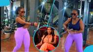 TV host Delay ignites interest from men with her energetic and daring workout video