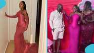 Efia Odo slams Dr Likee on the TGMA red carpet over a comment about her dress
