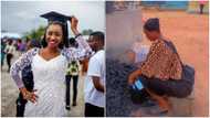 I have a university degree but I sell charcoal to survive - Young lady reveals in viral video