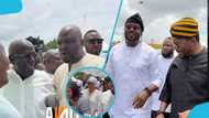Selassie Ibrahim’s husband’s funeral: Ibrahim Mahama, Sam Jonah, Chief of Staff and others pay final respects