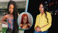 Efia Odo suffers a nipslip while flaunting KiDi's danger swimwear in video, peeps react