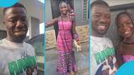Kwaku Manu hypes daughter as she rocks African wear to school, video melts hearts
