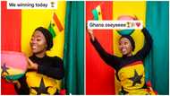 Ghanaian lady wish Black Stars well with beautiful photos as first group game beckons