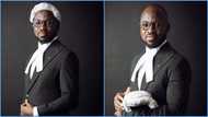 Ghanaian architect delights as he gets called to Bar, photos of him in a lawyer's robe go viral