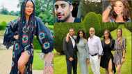 "Anytime I see this old white man I get so hyped!"- Stephanie Benson sparks many cute reactions to her family photo