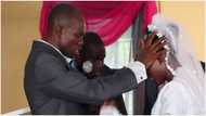 Reactions as groom lays hands on bride during wedding, speaks in tongues: "This is not normal"