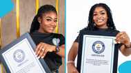 Ghanaians react after GH hairdresser set world record for locking hair