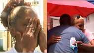 Emotions run high as man reunites and embraces biological mum for the first time after 42 years