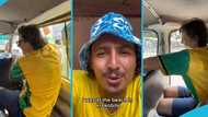 White man visits Ghana, works as a trotro mate in Accra: "Away, away"