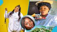 Lady schools Celestine Donkor on how to prepare slimy okra stew in a trending video