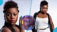 Kaakie changes beyond resemblance as she returns to Ghana and parties at Kwabena Kwabena's concert