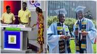 GH boys who represented Accra Academy in 2016 NSMQ successfully graduates from Columbia University