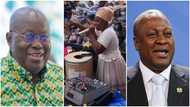 Talented woman thrills traders with ‘sika mmpɛ dede’ song; video sparks funny reactions