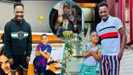 Mr Happiness: GH man based in the Netherlands flaunts his cute son in photos and videos: “Kojo Mbappé is 7”