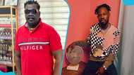 Fameye and veteran actor, Koo Fori spotted on set, video spikes fans' anticipation for new release