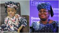 Baby dresses like Ngozi Okonjo Iweala, her photo causes massive stir online